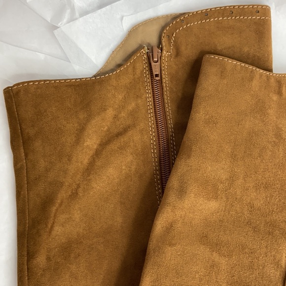 Mudd sz 9.5 vegan zip up knee-high boots like new - Picture 5 of 14